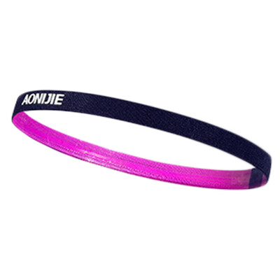 

WomenMen Yoga Sports Headband Silicone Hair Band Head Wrap Wristband
