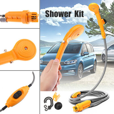 

〖Follure〗Outdoor Wireless Portable USB Rechargeable Shower Water Pump Camp Hiking Car Van