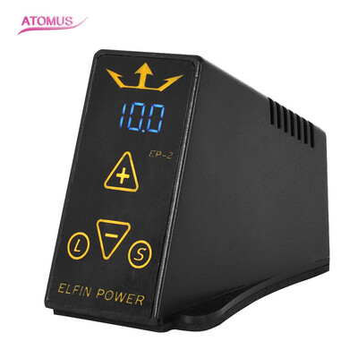 

〖Follure〗Dual Mini Digital LCD Tattoo Machine Power Supply For Tattoo Machine Foot Pedal