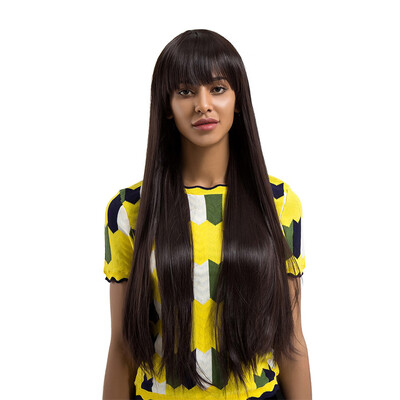 

〖Follure〗Women Ladies Natural Long Straight Hair Wigs Cosplay Full Wig