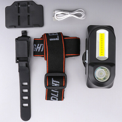 

Portable Mini USB Headlamp Outdoor Riding Camping Cycling Bicycle Light Dual Use