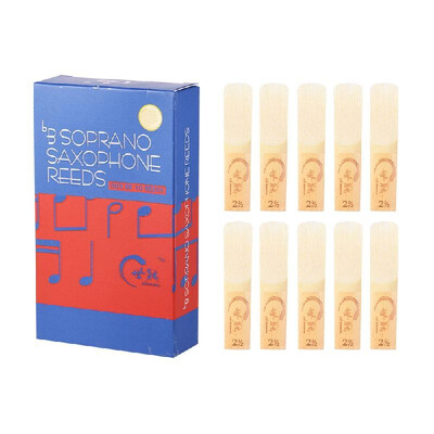 

Professional Level Bb Soprano Saxophone Sax Reeds Strength 30 10pcs Box