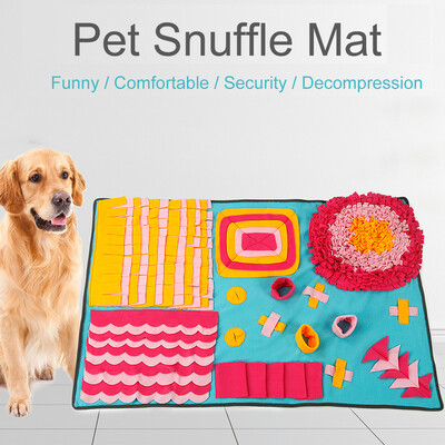 

DogLemi Pet Dog Snuffle Mat Pet Dog Snuffle Feeding Mat Activity Blanket Feeding Mat for Dog Release Stress