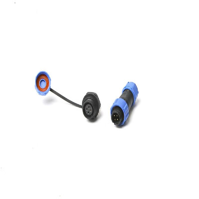 

SP13 IP68 Waterproof Connectors Circular Socket 13mm 2Pin 3Pin 4Pin 6Pin 7Pin 9Pin Multipole Plug