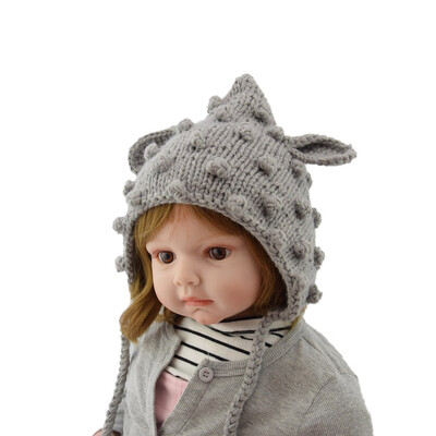 

Tailored Cute Boys And Girls Baby Thermal Hand Knitting Woolen Hat Knitted Hat Cap