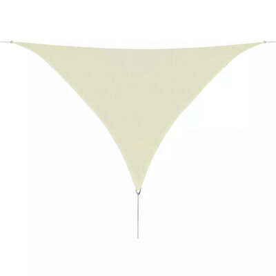 

Sunshade Sail HDPE Triangular 118x118x118 Cream