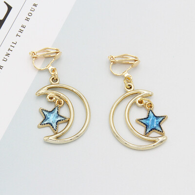 

In 2019 the new brand design asymmetric starfish starfish earrings for women