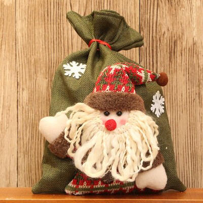 

Tailored Santa Claus Snowman Elk Christmas Candy Packaging Christmas Candy Decoration