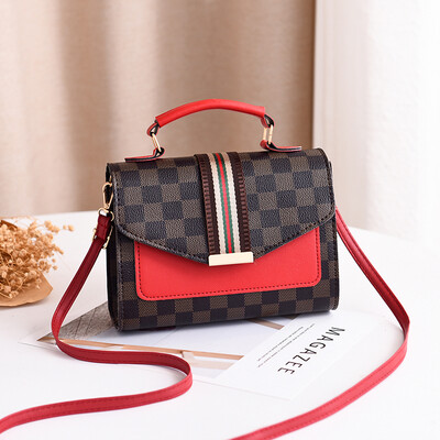 

Autumn&Winter Shangxingang Female Fashion Korean version of Baitao retro oblique shoulder bag small square bag