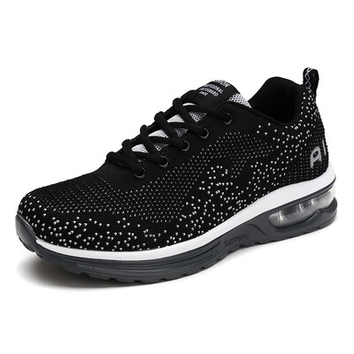 

Flying woven mens casual shoes cushions sports shoes shock absorption running shoes breathable shoes light travel