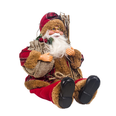 

Siaonvr Christmas Santa Claus Doll Christmas Child Gift Toy Table Decoration For Home