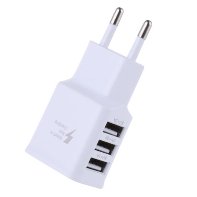 

gocomma Universal 2A 3 USB Ports Multifunctional Travel Charger Adapter