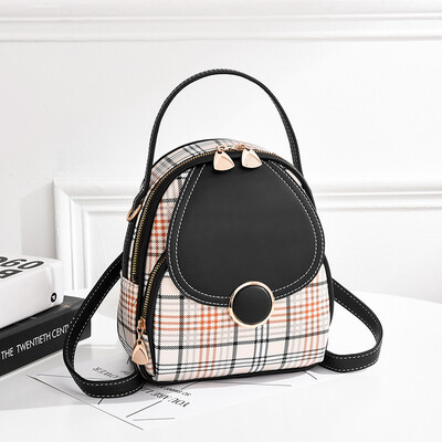 

Summer womens new Korean version of fashion backpack womens double shoulder single shoulder bag slanted handbag woman shoul