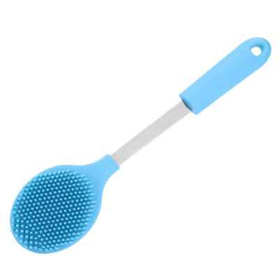 

Kitchen Sink Scrubber Non-stick Oil Long Handle Silicone Cleaning Brush