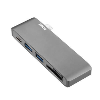

T5 Compact 5-in-1 USB-C Hub Portable USB31 Type-C To USB-C USB30 Converter Adapter