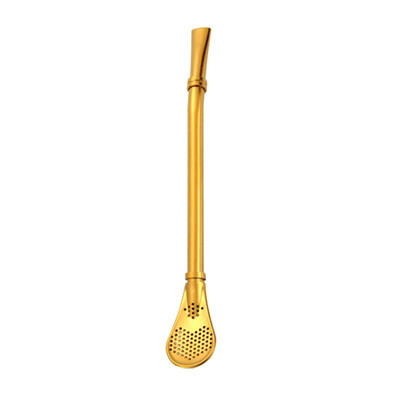 

Toponeto Stainless Steel Drinking Tea Yerba Mate Straw Gourd Bombilla Filter Spoon