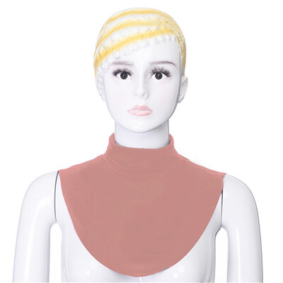 

Gobestart Womens Muslim Moslem Islamic Turtleneck Dickey Mock Modal Neck Cover Scarf