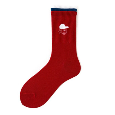 

New fashion Japanese Harajuku style creative tri-color socks Soft Novelty Cotton female Autumn&winter trend socks