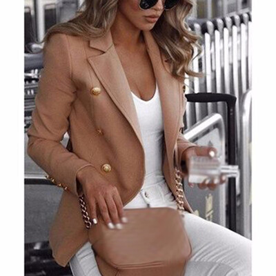 

Women Slim Lapel Formal Business Blazer Suit Jacket Coat Casual Outerwear Tops