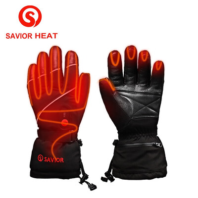 

SAVIOR winter electric outdoor warm riding skiproof windproof waterproof 74V electric gloves heating warm touch screen ski gloves