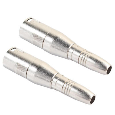 

2pcs 3Pin XLR Male to 14in 635mm Female Jack Audio Cable Mic Cord Adapter