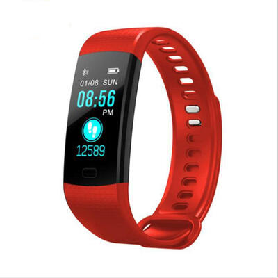 

Y5 Color Screen Smart Bracelet Heart Rate Blood Pressure Tracker Waterproof Intelligent Wristband For IOS Android