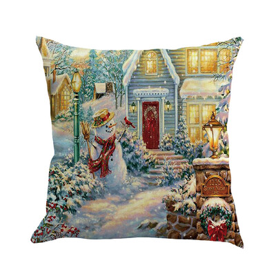 

〖Follure〗Christmas Pillow Cover Pillowcases Decorative Sofa Cushion Cover 45x45cm