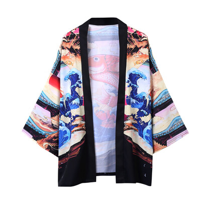 

Toponeto Lovers Fashion Retro Robe Loose National Print Short Sleeve T-Shirt Top Blouse