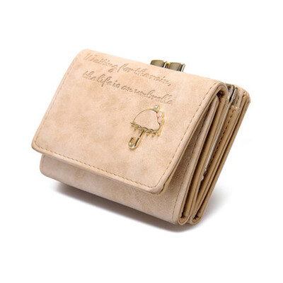 

Tailored Women Umbrella Leather Wallet Button Clutch Purse Girl Short Handbag Bag BG