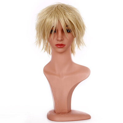 

Short Cosplay Wig Women Men Fluffy Straight Anime Comic Hairstyle Party Costume Dress Synthetic Hair Pixie Wigs