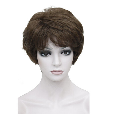 

StrongBeauty Lady Women Short Syntheic Natural Wave Wigs Light Brown Hair Wig COLOUR CHOICES