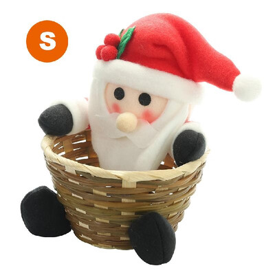 

Christmas Storage Basket Candy Box Storage Basket Holder Christmas Decorations Gifts Xmas Supplies