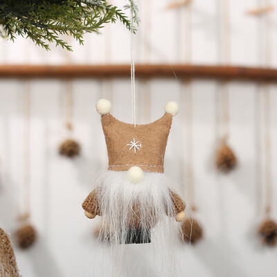 

Siaonvr Lovely Christmas Tree Decorations Woolen Yarn Angel Doll Pendant Hanging Party