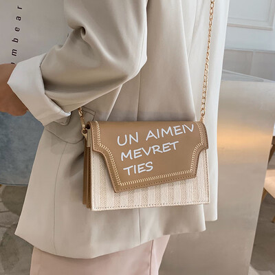

Net red packet chain bag handbag 2019 new fashion shoulder bag summer small fresh wild ins Messenger bag
