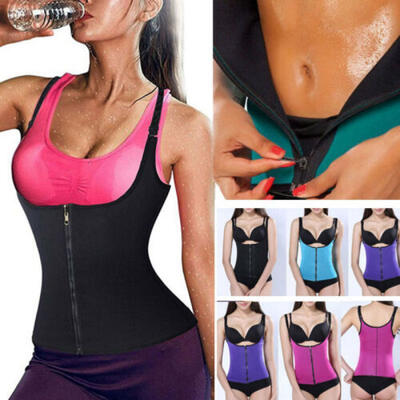 

Thermo Sweat Body Shaper Corset Slimming Waist Trainer Cincher Clincher Vest HOT