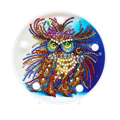 

DIY Special-shaped Diamond Painting Light Bird Embroidery LED Night Lamp