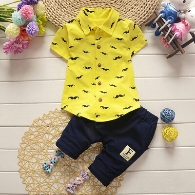 

Toddler Kids Baby Boys Beard T Shirt TopsShorts Pants Outfit Clothes Set