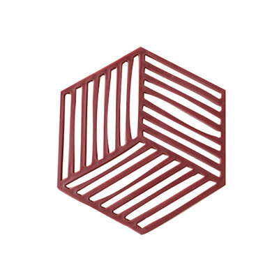 

Gobestart Multi-Layer Striped Insulation Pad Non-Slip Table Mat Tea Coaster
