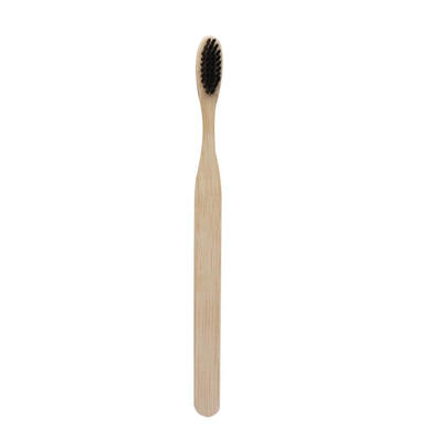 

520pcs Bamboo Soft-bristle Square Wood Handle Toothbrushes Dental Care