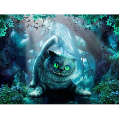 

5D DIY Full Drill Diamond Painting Forest Cat Cross Stitch Embroidery Kits
