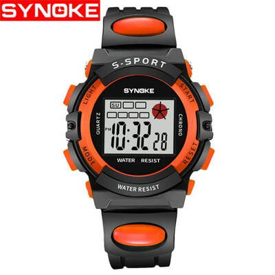 

SYNOKE Children Waterproof Sports Watch Multifunctional LED Digital Date Wristwatch For Outdoor