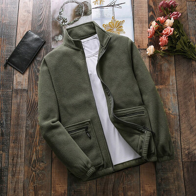 

Toponeto Fashion Mens Autumn Winter Sports Outdoor Fleece Thick Warm Velvet Blouse Coat