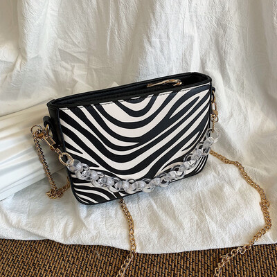 

Tailored Womens Fashion Hasp Pearl Serpentine Chains Shoulder Bag Casual Bag