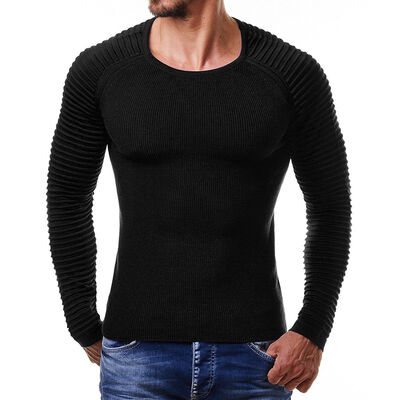 

SUNSIOM Mens Warm Fashion Long Sleeve Jumpers Casual Knit Sweater Slim Fit Pullover
