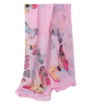 

Gobestart Fashion Women Chiffon Soft Wrap scarf Ladies Shawl Scarf Scarves