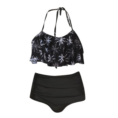 

Roseonmyhand Women 2 Piece Printed Tops Bottoms Bikini Set Swimsuits Swimwear