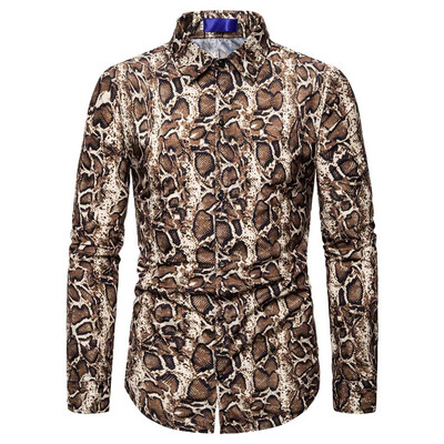 

Tailored Mens Autumn And Winter Fashion Long-sleeved Shirt Business Casual Shirt