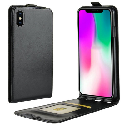 

for Apple iPhone  Max 65" for iPhone XR 61"  Flip Leather Case for iPhone X 10 58" Retro Wallet Case Leather Cover Case