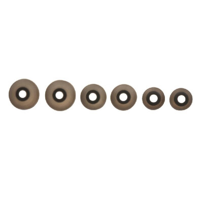

3 Pairs 6 PCS Silicone Earbuds In-ear Eartips 30mm TWS Earphones Replacement Earcaps Ear Pads Gel Covers Tips SML for BT Headph