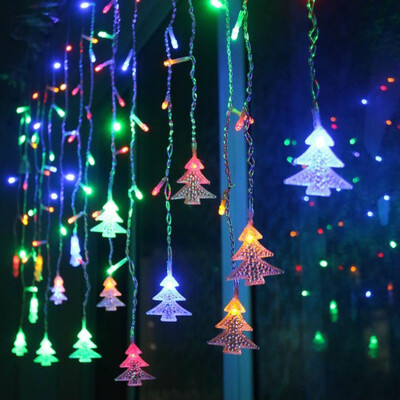 

〖Follure〗Christmas Tree Icicle Fairy 5M String Lights LED BulbsHome Xmas Decoration BU